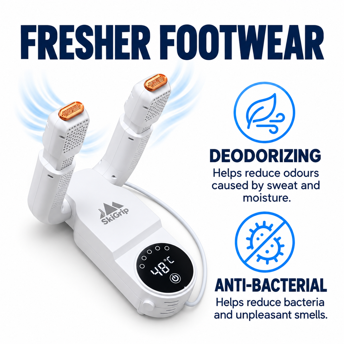 SkiGrip Shoe Dryer | Botas de esquí y guantes